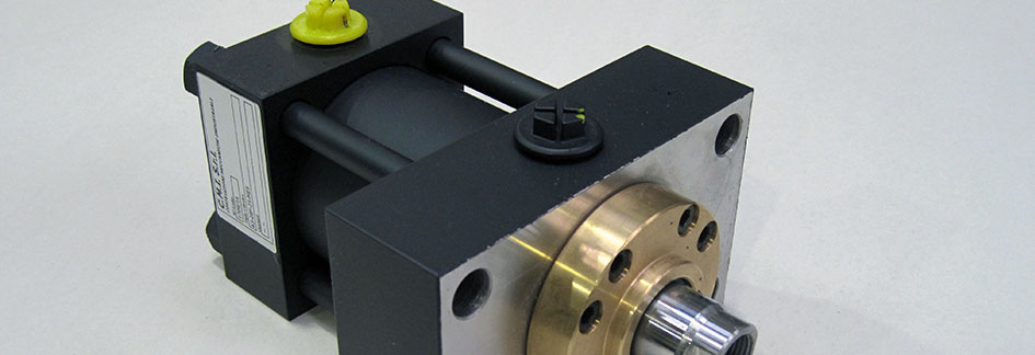 Cylinder ISO 6020/2 with feedthrough stem, MT1 design