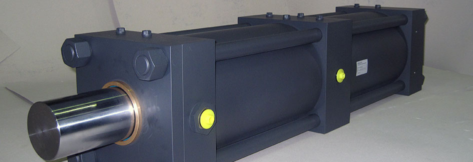 Measuring cylinder bore Ø200 stem Ø90 obtained from standard cylinder ISO6020/2