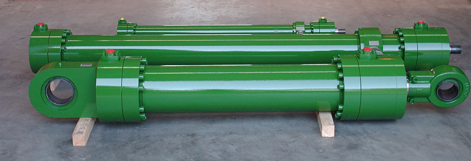 Series of cylinders ISO 6022 with marine cycle painting