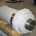 Special cylinder bore Ø550 stem Ø400 travel 1000 for press