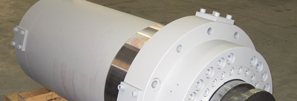Special cylinder bore Ø550 stem Ø400 travel 1000 for press