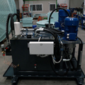 Hydraulic unit for press control for the automotive sector