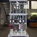 Press control valve bench for insulating panels laboratory