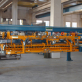 Sheet piler in sectioning line, production for Guida Impianti