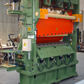 Facing shear for cutting line, production for Guida Impianti