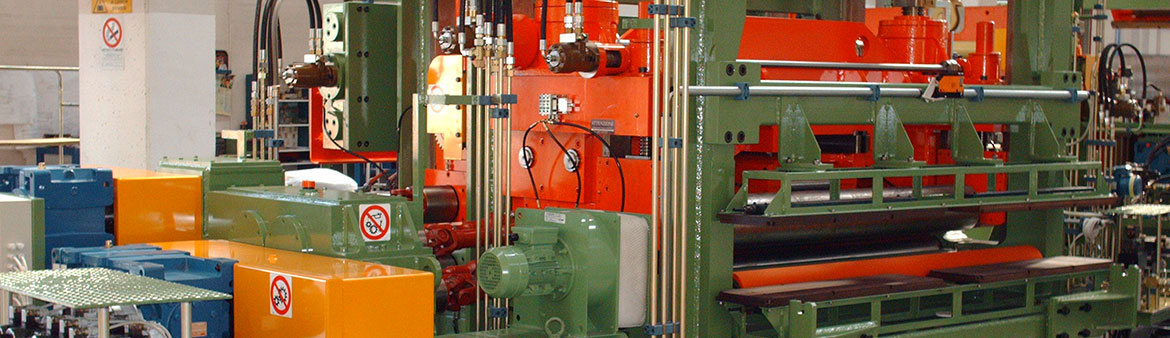Straightener for cutting line; production for Guida Impianti